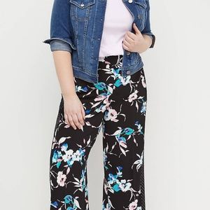 Lane Bryant Crepe Wide Leg Pants